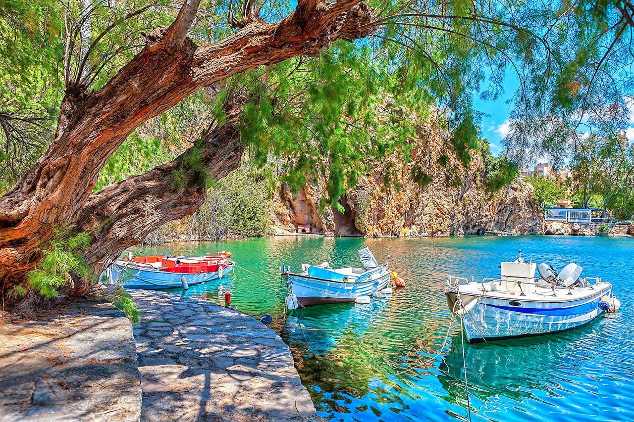 Cretan Ivory Villa Agios Nikolaos Buitenkant foto