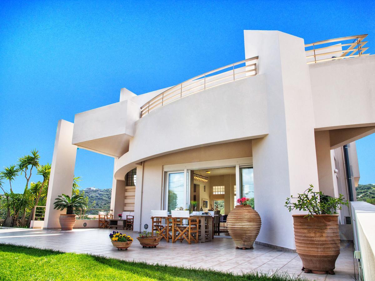 Cretan Ivory Villa Agios Nikolaos Buitenkant foto
