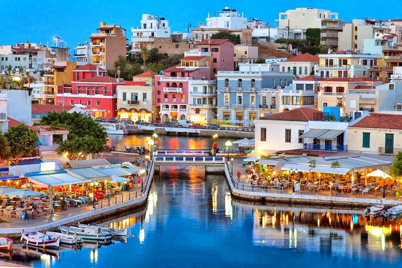 Cretan Ivory Villa Agios Nikolaos Buitenkant foto